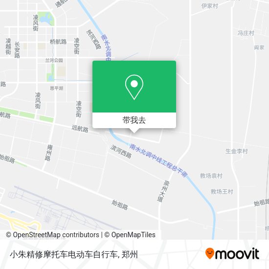 小朱精修摩托车电动车自行车地图