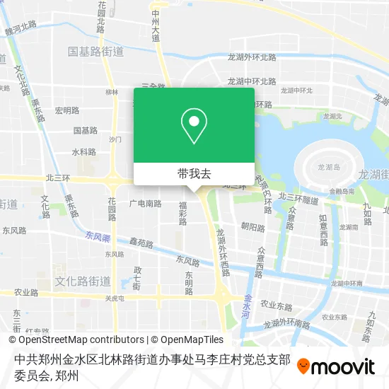 中共郑州金水区北林路街道办事处马李庄村党总支部委员会地图