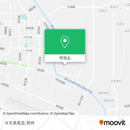 今天美发店地图
