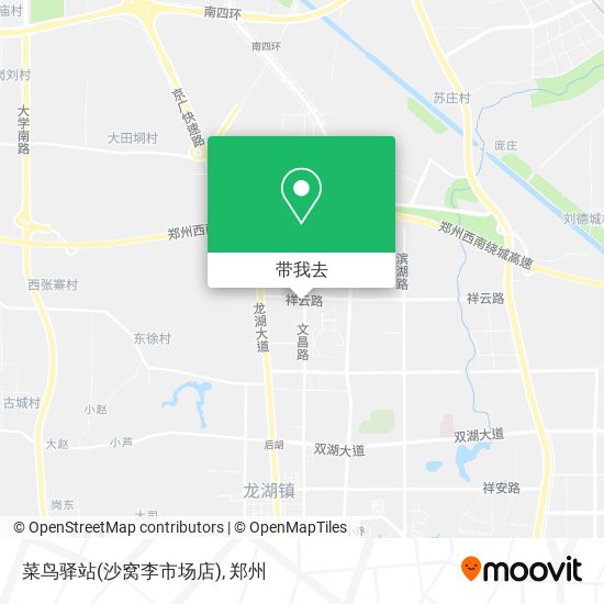 菜鸟驿站(沙窝李市场店)地图