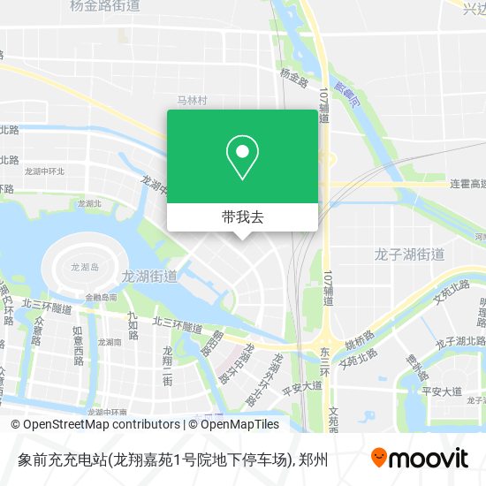 象前充充电站(龙翔嘉苑1号院地下停车场)地图