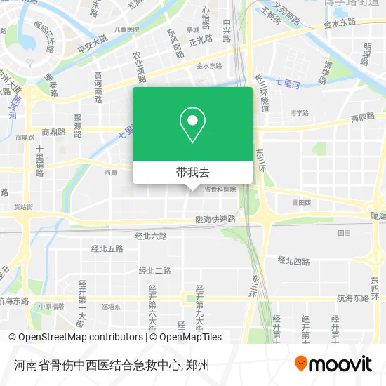河南省骨伤中西医结合急救中心地图