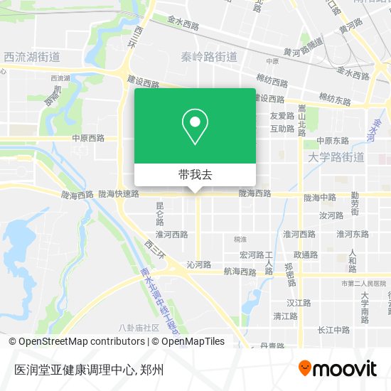 医润堂亚健康调理中心地图