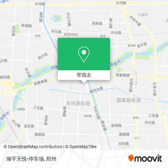 瀚宇天悦-停车场地图
