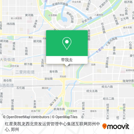 红星美凯龙西北营发运营管理中心集团互联网郑州中心地图