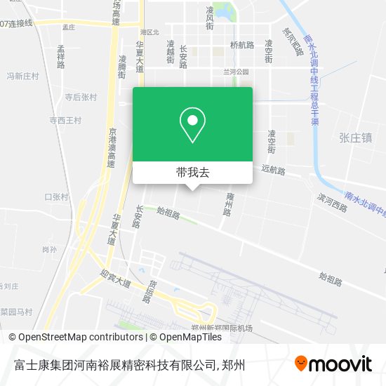 富士康集团河南裕展精密科技有限公司地图