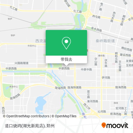 道口烧鸡(湖光新苑店)地图