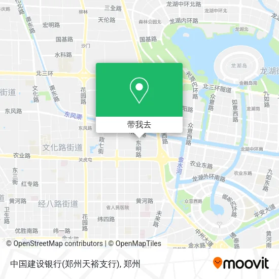 中国建设银行(郑州天裕支行)地图