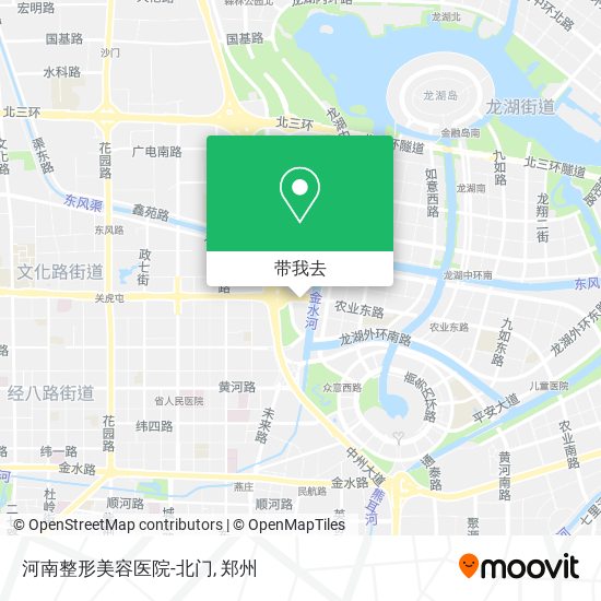 河南整形美容医院-北门地图