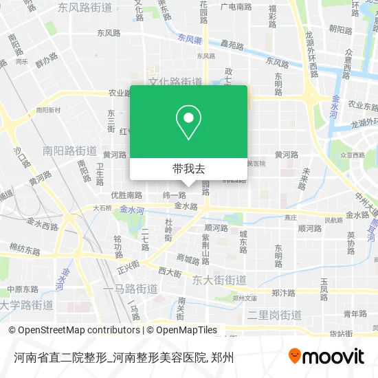 河南省直二院整形_河南整形美容医院地图
