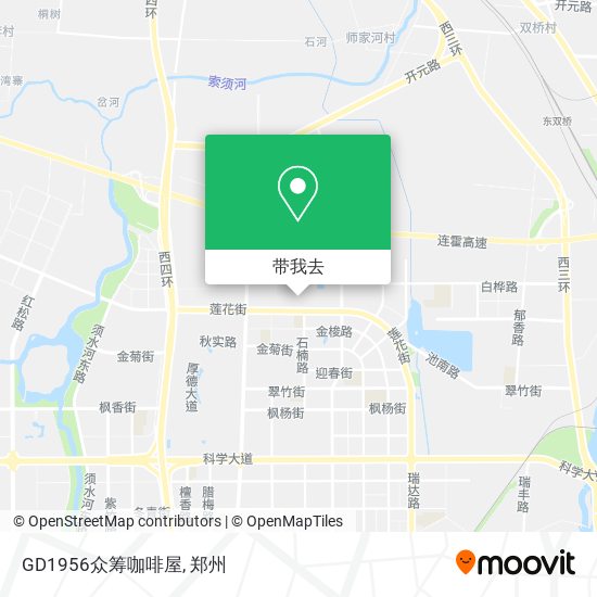 GD1956众筹咖啡屋地图
