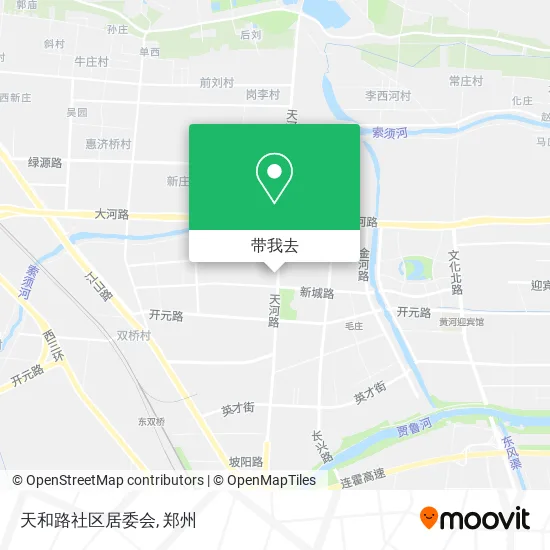 天和路社区居委会地图