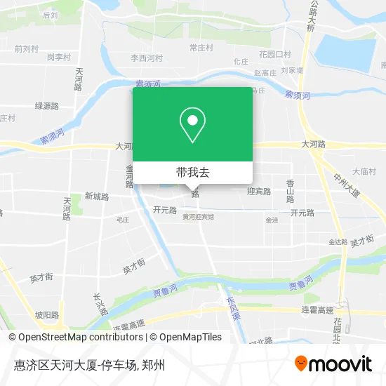 惠济区天河大厦-停车场地图