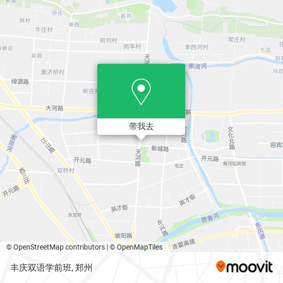 丰庆双语学前班地图