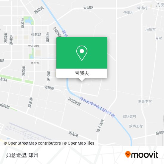 如意造型地图