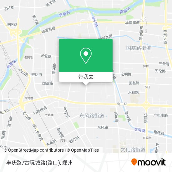丰庆路/古玩城路(路口)地图