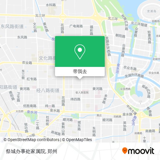 祭城办事处家属院地图