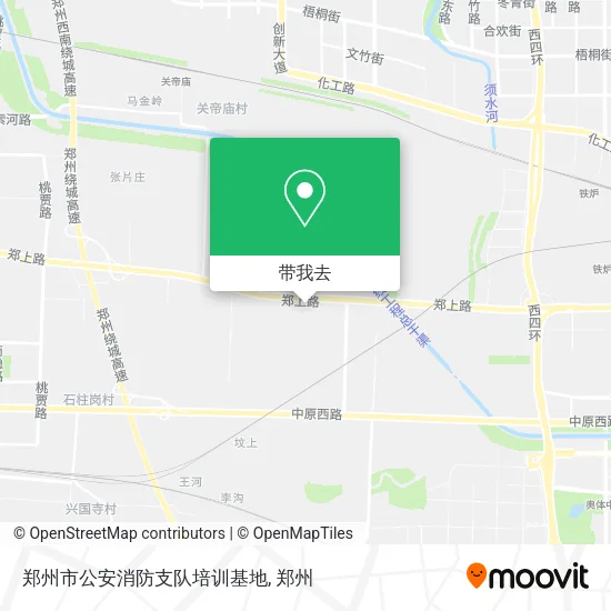 郑州市公安消防支队培训基地地图