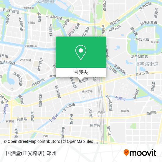 国酒堂(正光路店)地图