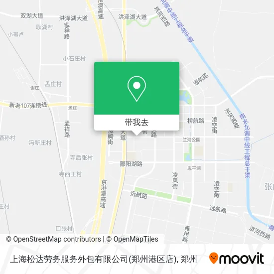 上海松达劳务服务外包有限公司(郑州港区店)地图