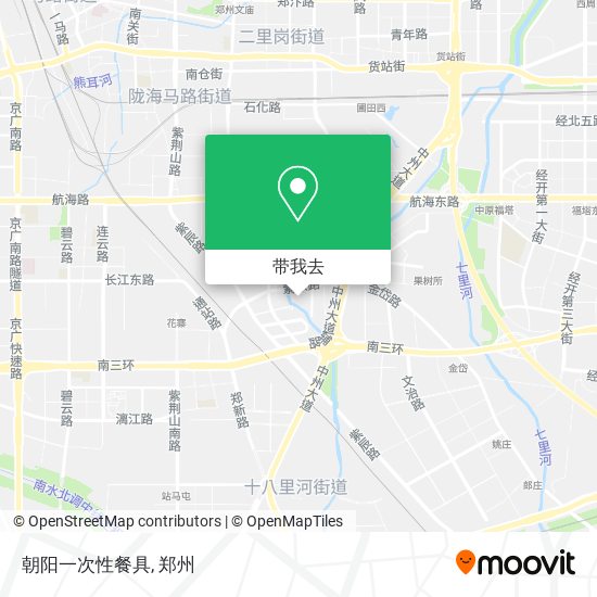 朝阳一次性餐具地图