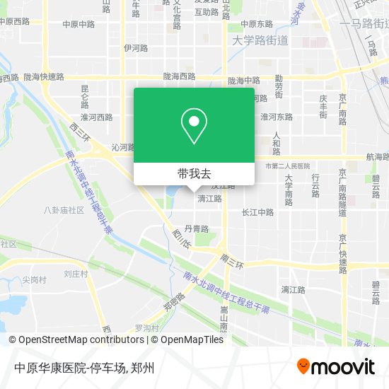 中原华康医院-停车场地图