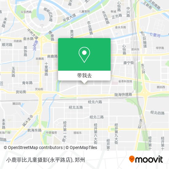 小鹿菲比儿童摄影(永平路店)地图