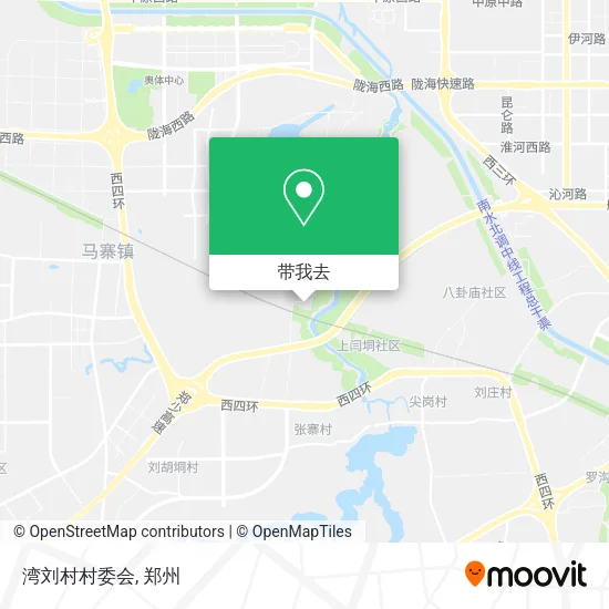 湾刘村村委会地图