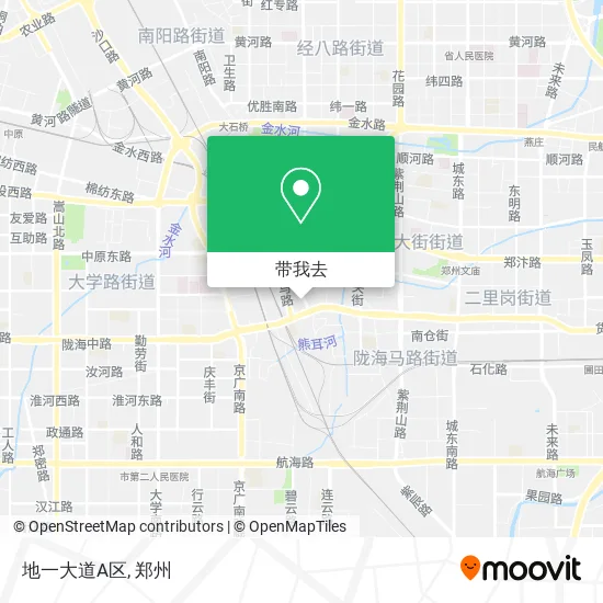 地一大道A区地图