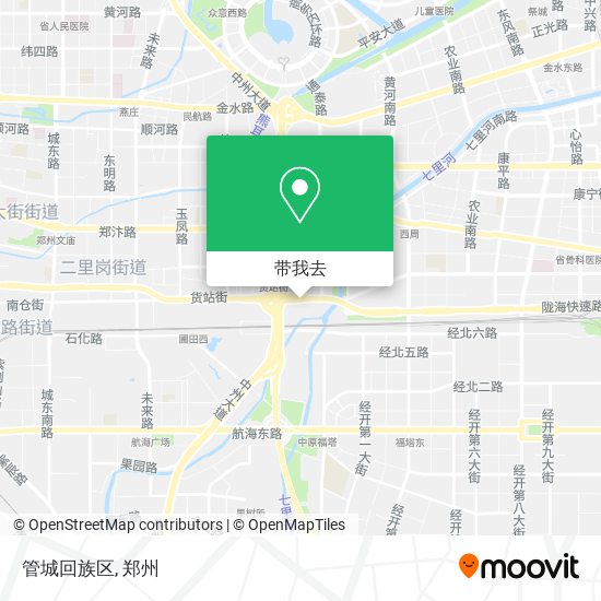 管城回族区地图