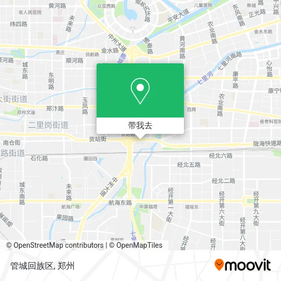 管城回族区地图