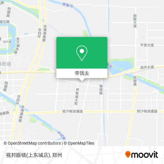 视邦眼镜(上东城店)地图