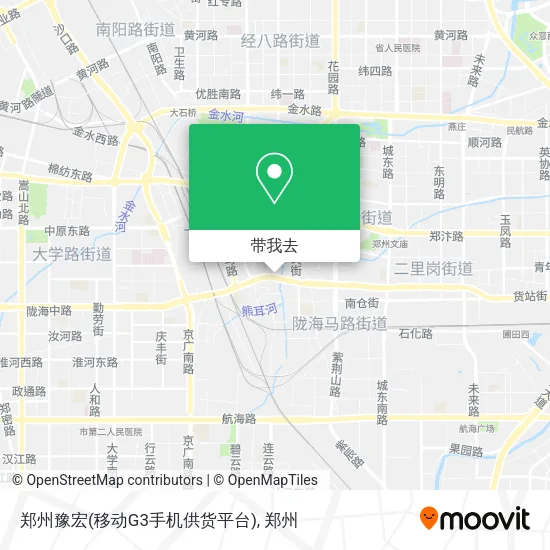 郑州豫宏(移动G3手机供货平台)地图