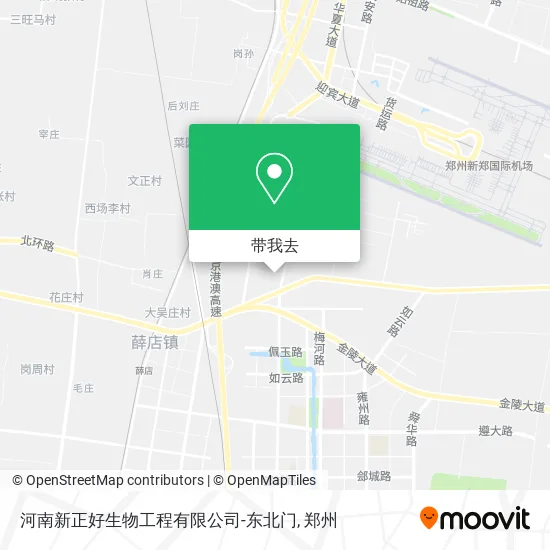 河南新正好生物工程有限公司-东北门地图
