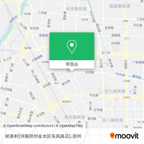 稻香村(河南郑州金水区东风路店)地图