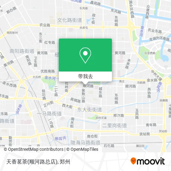 天香茗茶(顺河路总店)地图