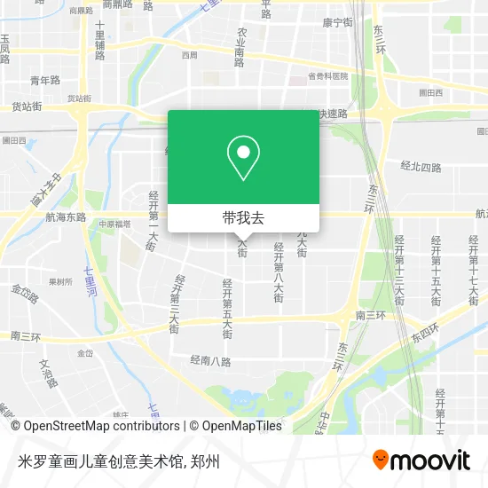 米罗童画儿童创意美术馆地图