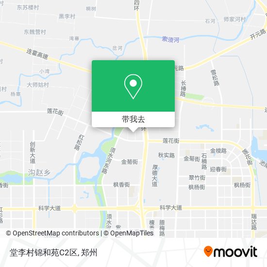 堂李村锦和苑C2区地图