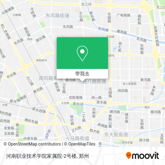 河南职业技术学院家属院-2号楼地图