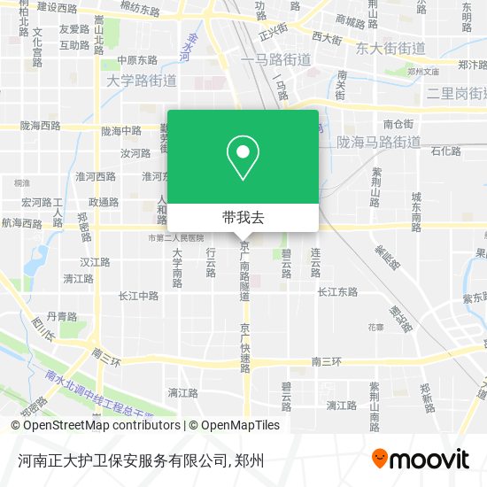 河南正大护卫保安服务有限公司地图