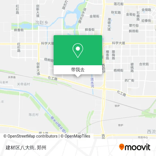 建材区八大街地图