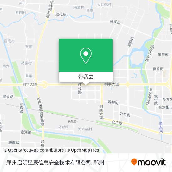 郑州启明星辰信息安全技术有限公司地图