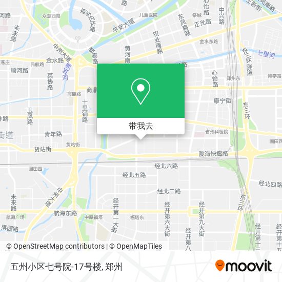 五州小区七号院-17号楼地图