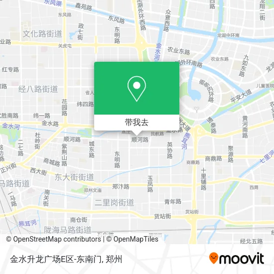 金水升龙广场E区-东南门地图