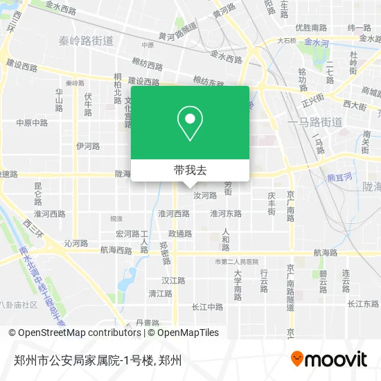 郑州市公安局家属院-1号楼地图