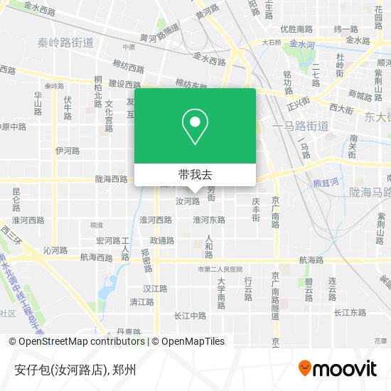 安仔包(汝河路店)地图