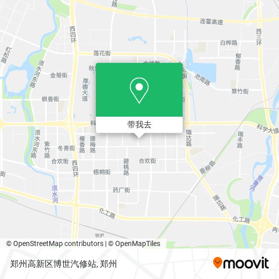 郑州高新区博世汽修站地图
