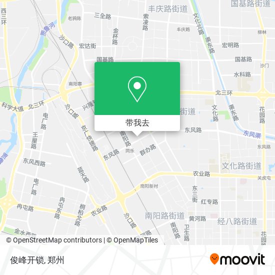 俊峰开锁地图