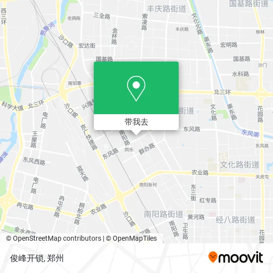 俊峰开锁地图
