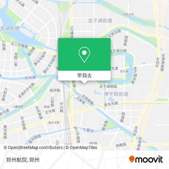 郑州航院地图